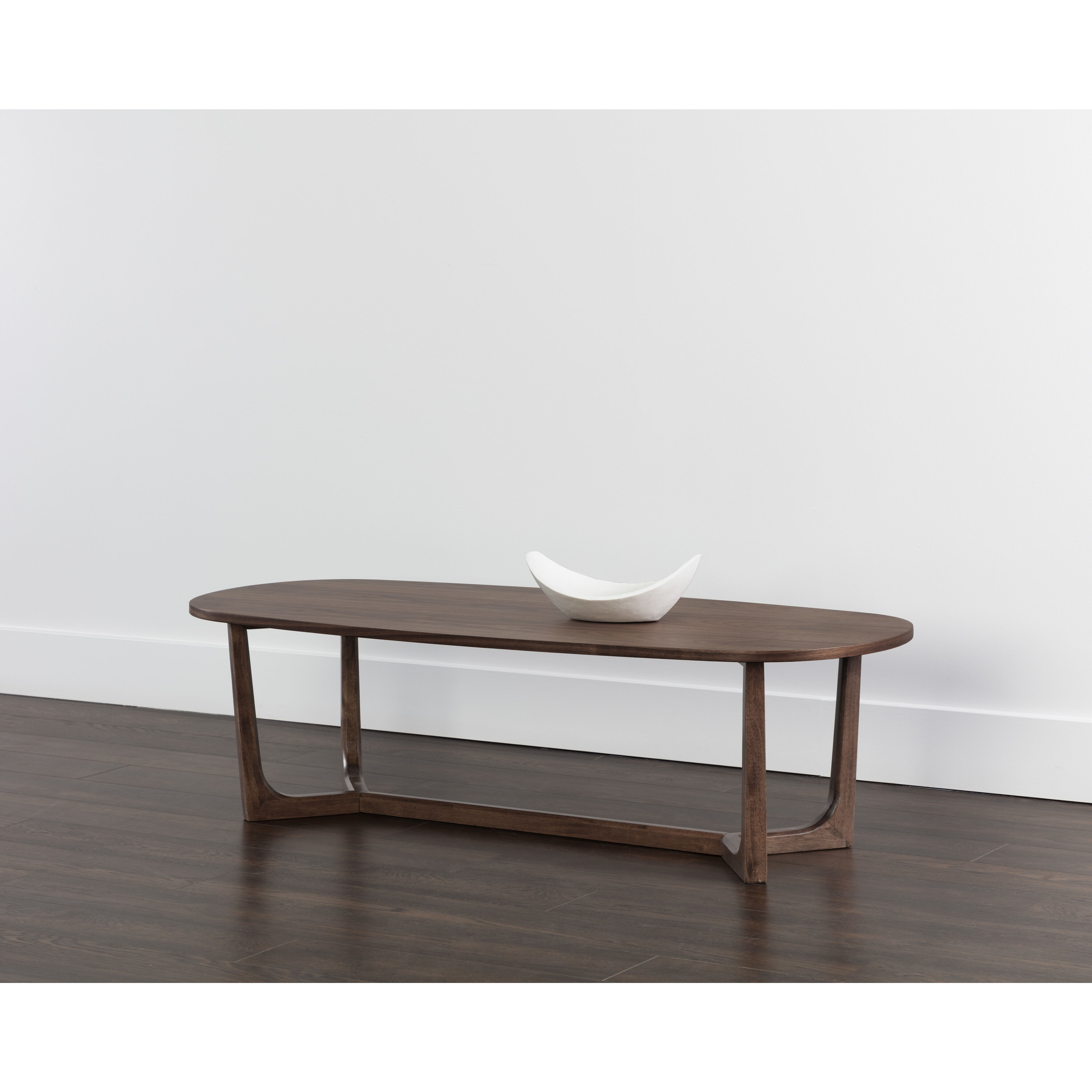Robinson 55 X 23.5 inch Walnut Coffee Table